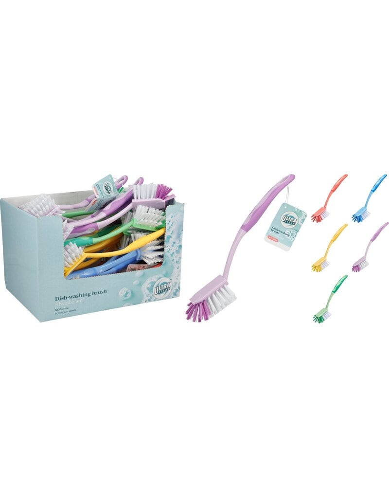 Afwasborstel 29cm 5 assorti kleur