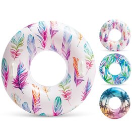 Intex Zwemring Tropical met Handvatten 97cm 3 ass design