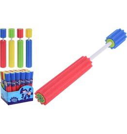 Waterspuiter Foam 30x5,5cm. 4 assorti kleur