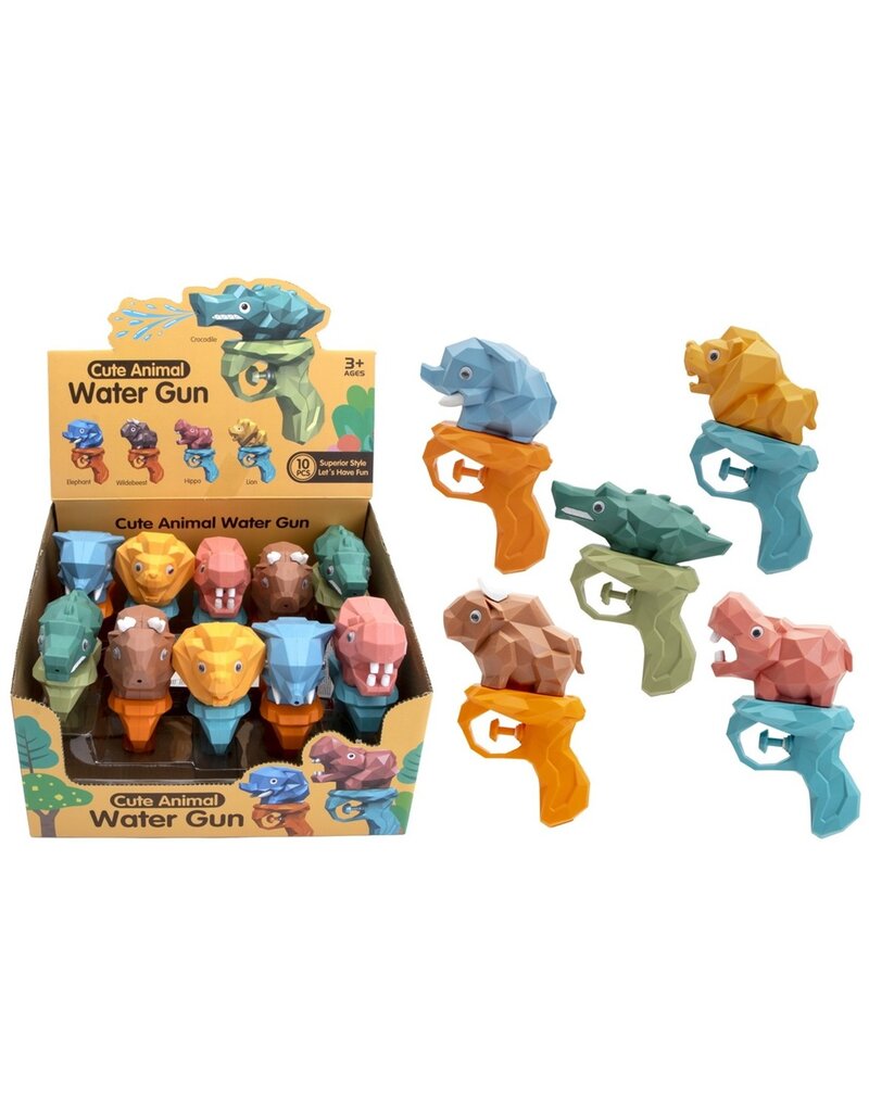 Waterpistool Dinosaurus 15x13cm 5 assorti