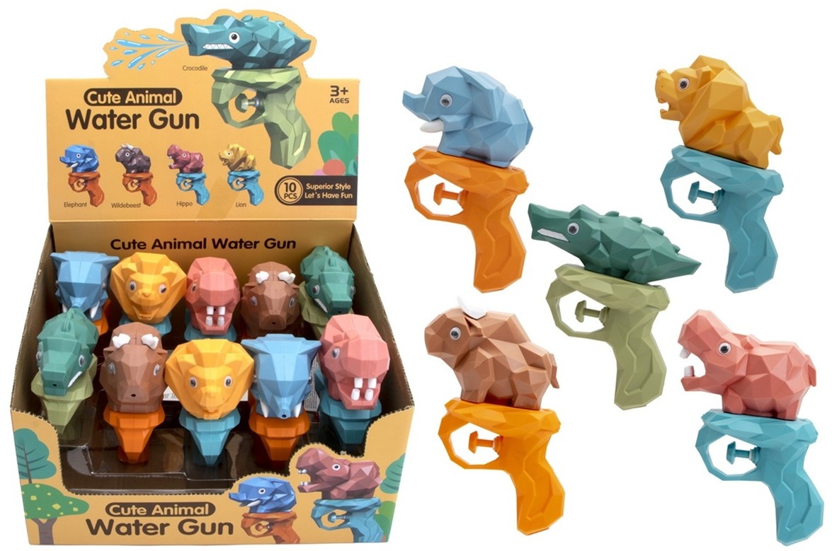 Waterpistool Dinosaurus 15x13cm 5 assorti