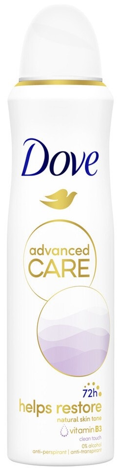 Dove Deospray Advanced Care Clean Touch 150ml.
