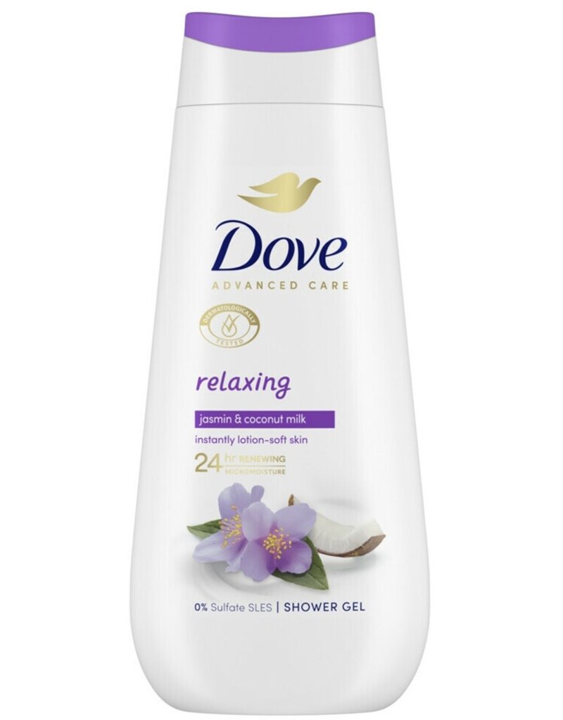 Dove Showergel Relaxing Jasmin & Coconut Milk 225ml
