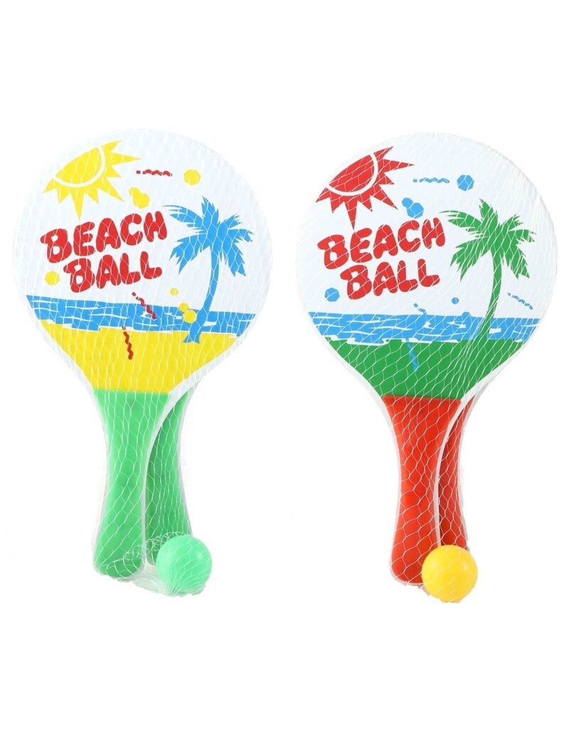 Beachball set 33x19x0,5cm assorti kleur