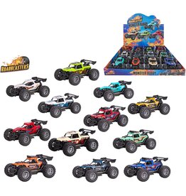 Big Wheel Auto Frictie 10,5cm 12 assorti