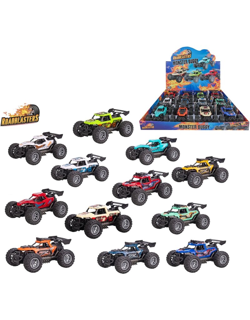 Big Wheel Auto Frictie 10,5cm 12 assorti