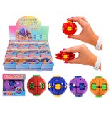 Fidget Spinner Bal 6,5cm 4 assorti kleur
