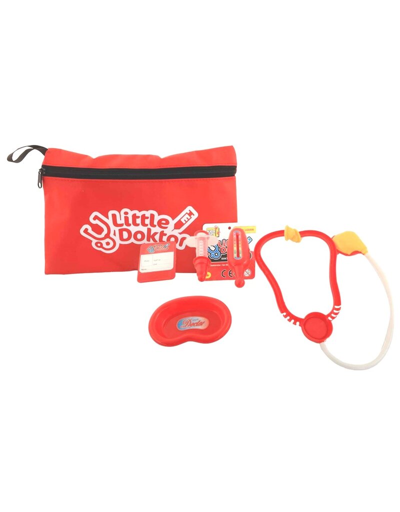 Dokterset 6 delig in etui 23cm