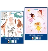 Schetsboek Din A4 wit 100 pagina's 2 assorti design