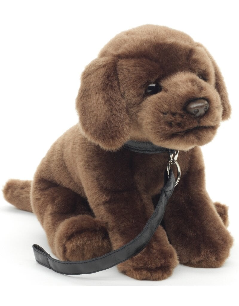 Pluche Labrador Puppy 23cm met riem