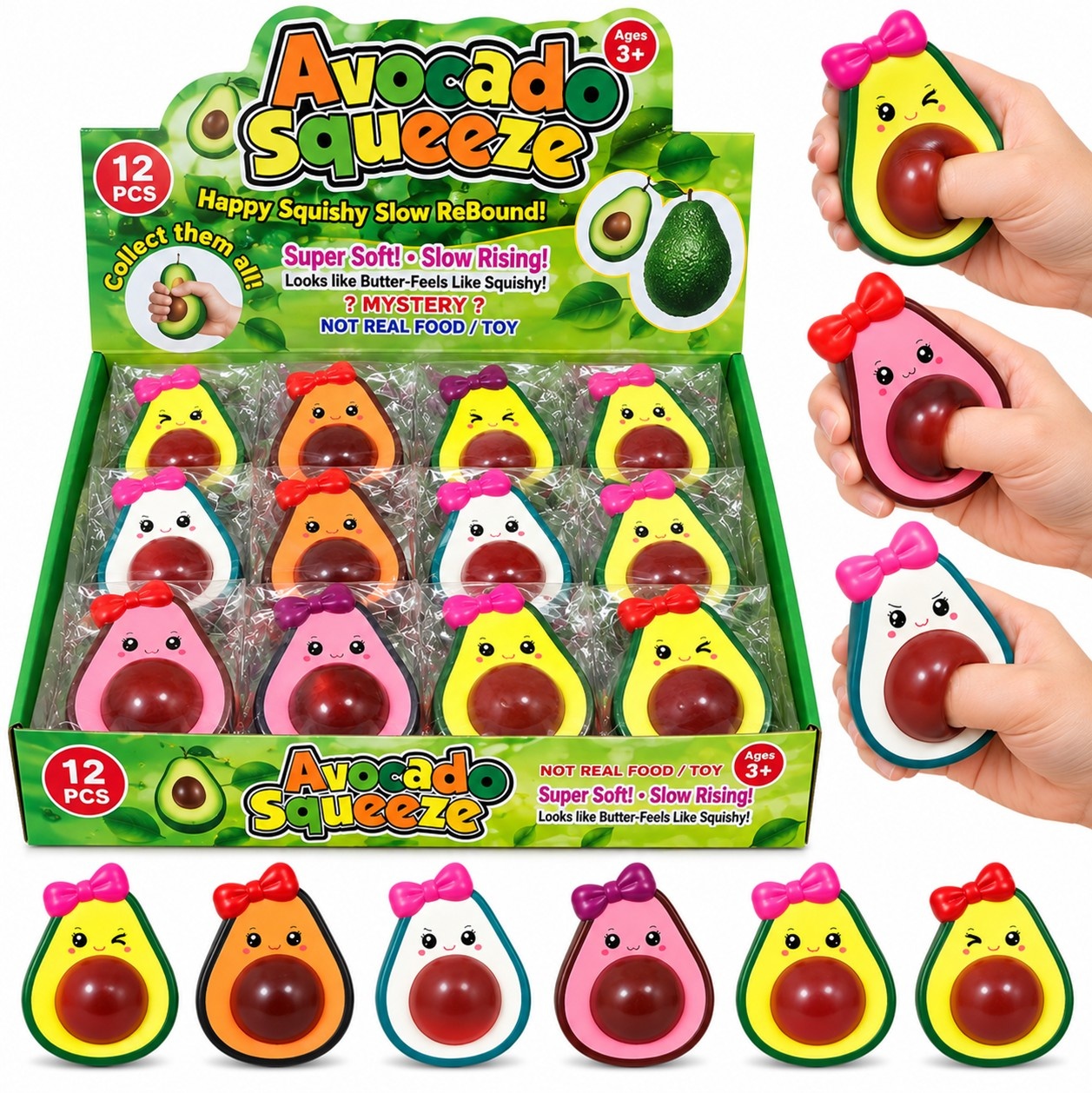 Squeeze Advocado 11cm assorti model