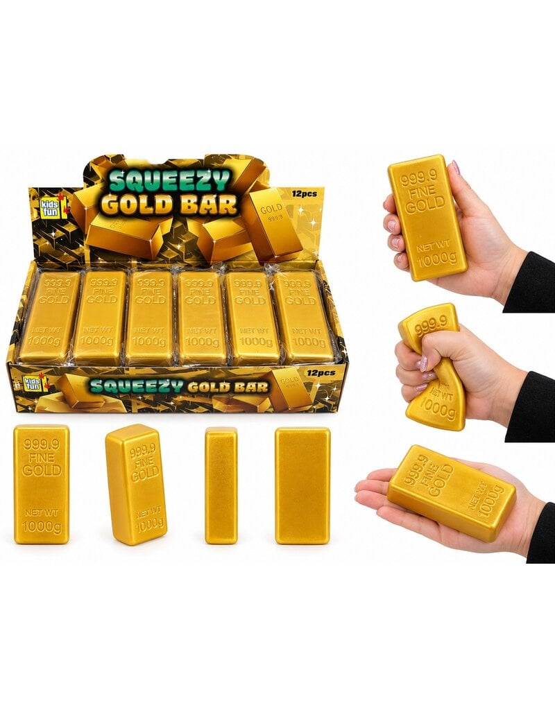 Squeeze Goud Staaf 13x5,5x3,5cm