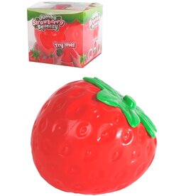 Jumbo Squeeze Aardbei 14x14x15cm