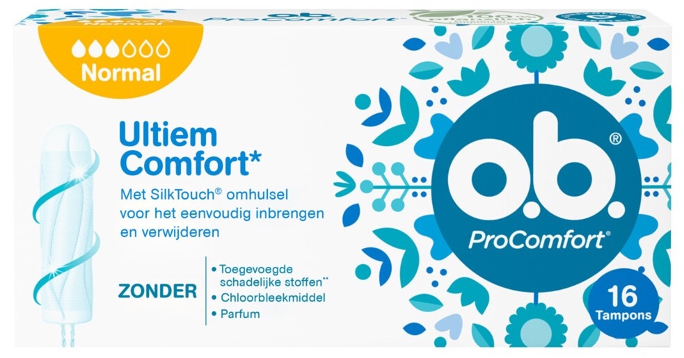 O.B. Tampons Normaal 16 stuks