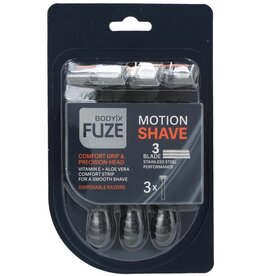Body-X Fuze Scheermesjes Triple Blades 3 stuks