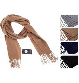 Sjaal Heren 200x35cm 4 assorti kleur