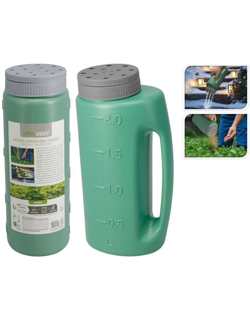 Tuin/Zout Strooibus Universeel 2 liter