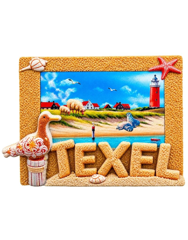 Magneet Foto Frame Texel 8,5x5cm