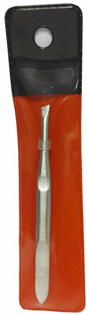 Manicure pincet 9 cm. met schuine bek