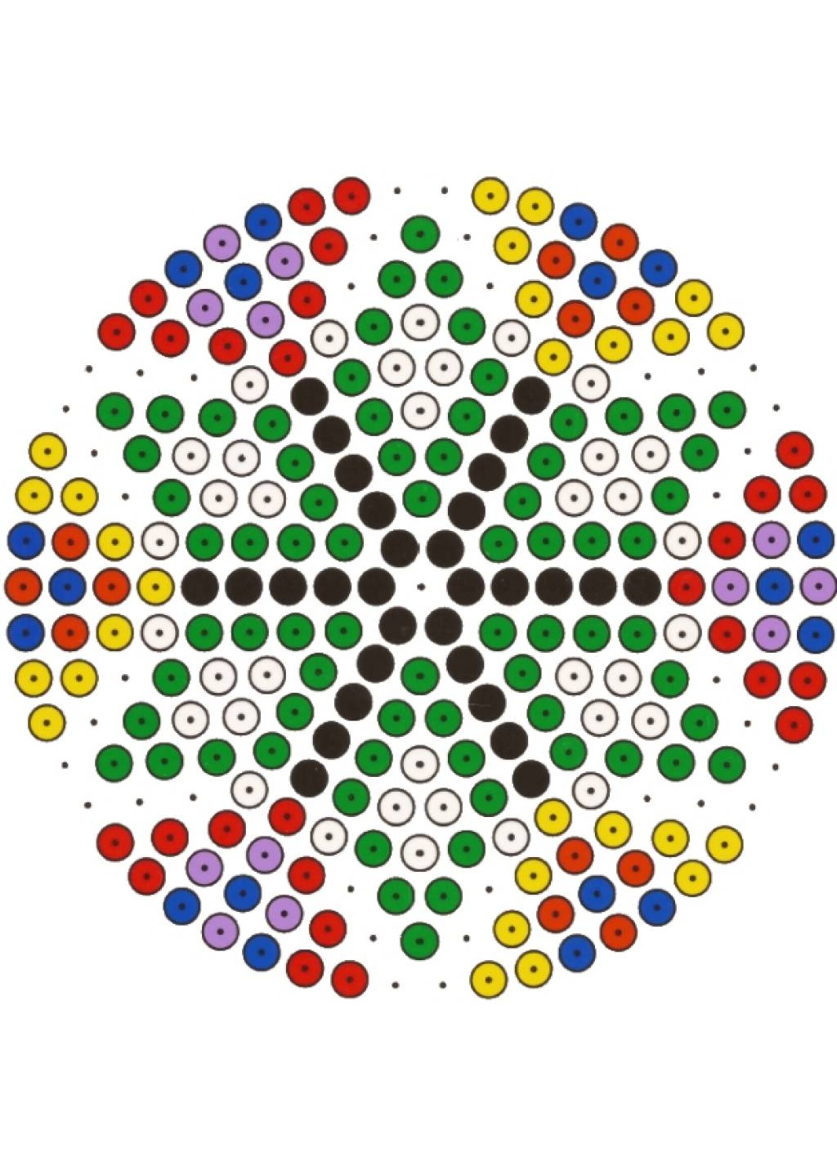Kralenplank rond Schoonheidsfiguur 5