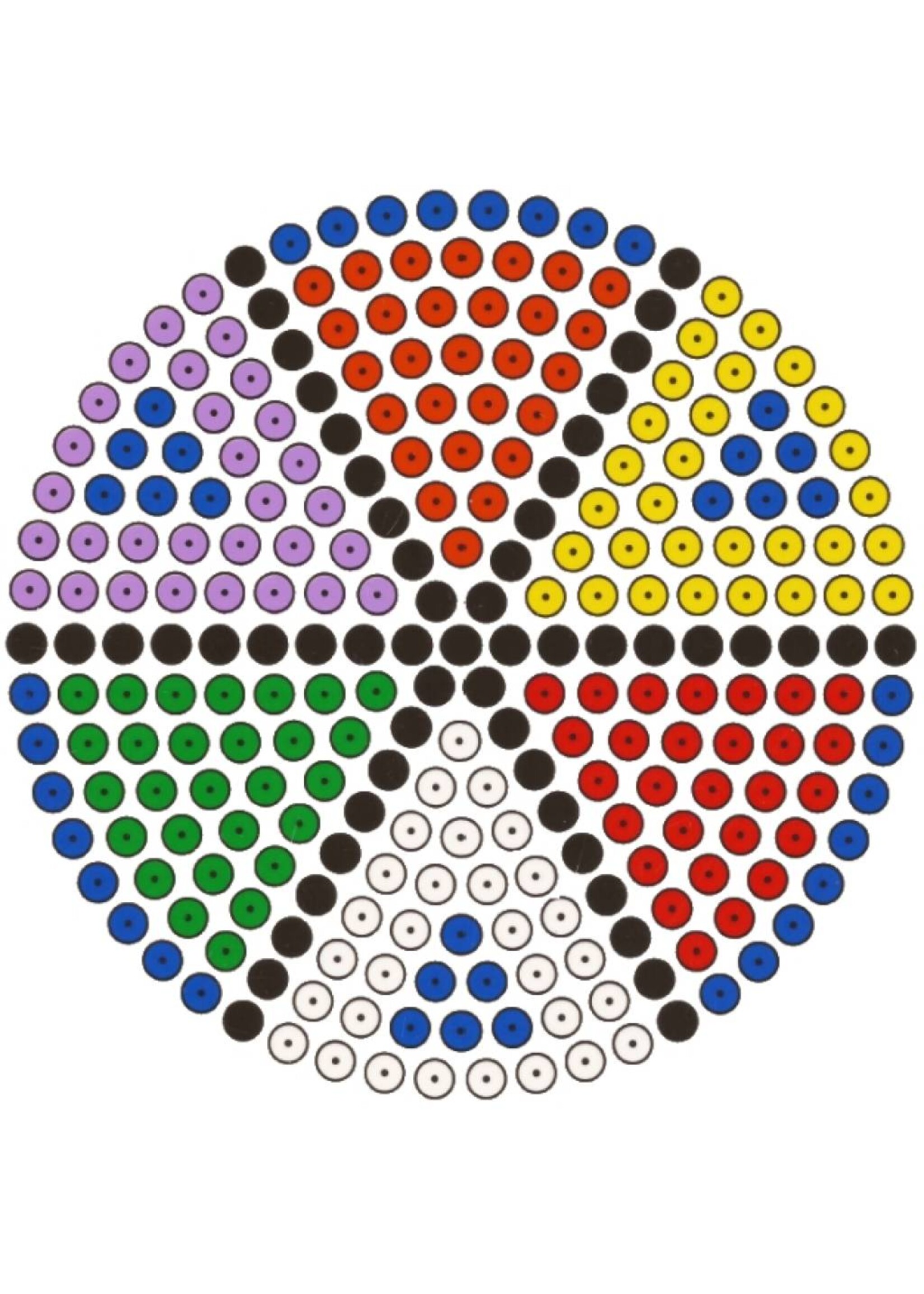 Kralenplank rond Schoonheidsfiguur 4