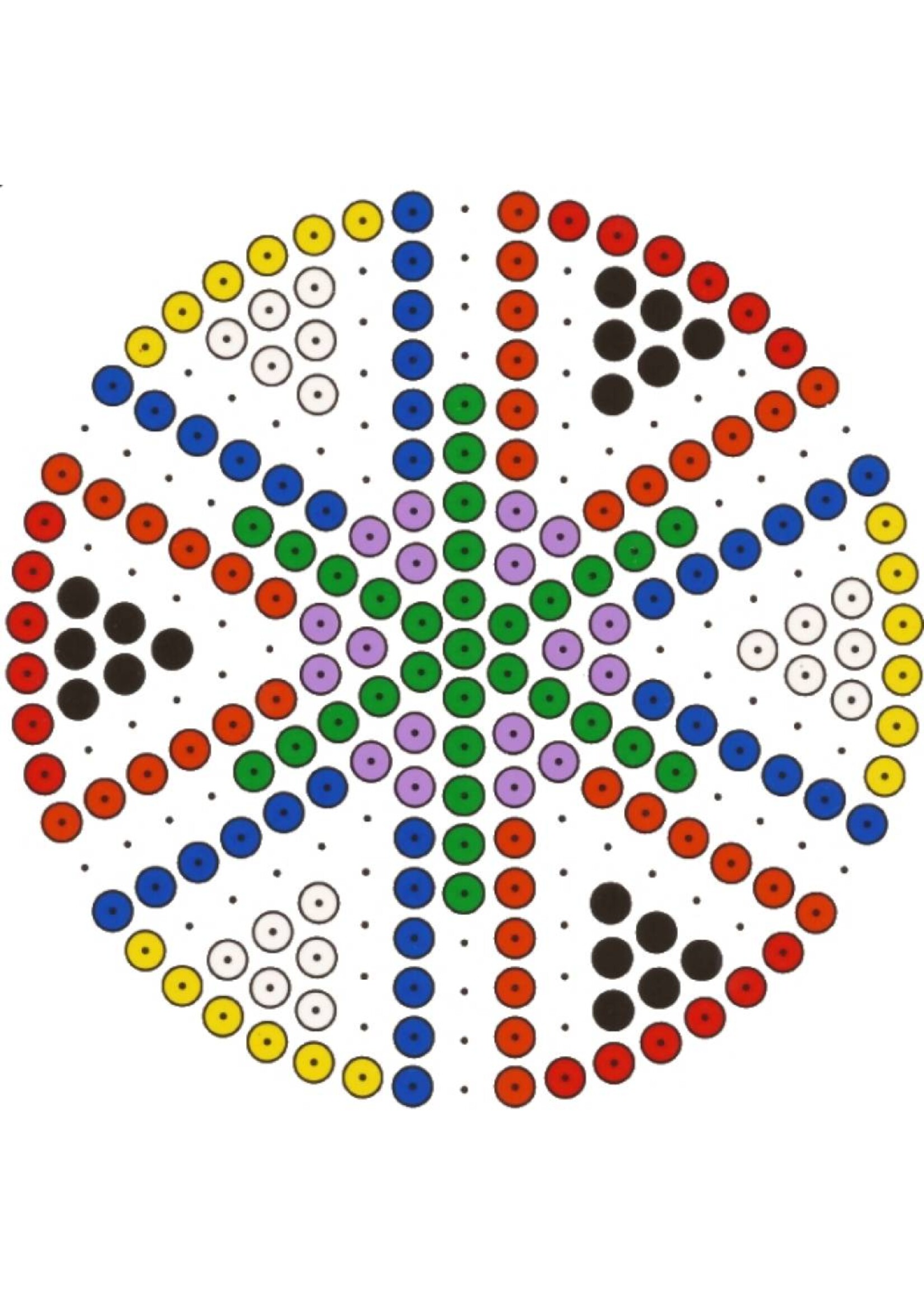 Kralenplank rond Schoonheidsfiguur 3
