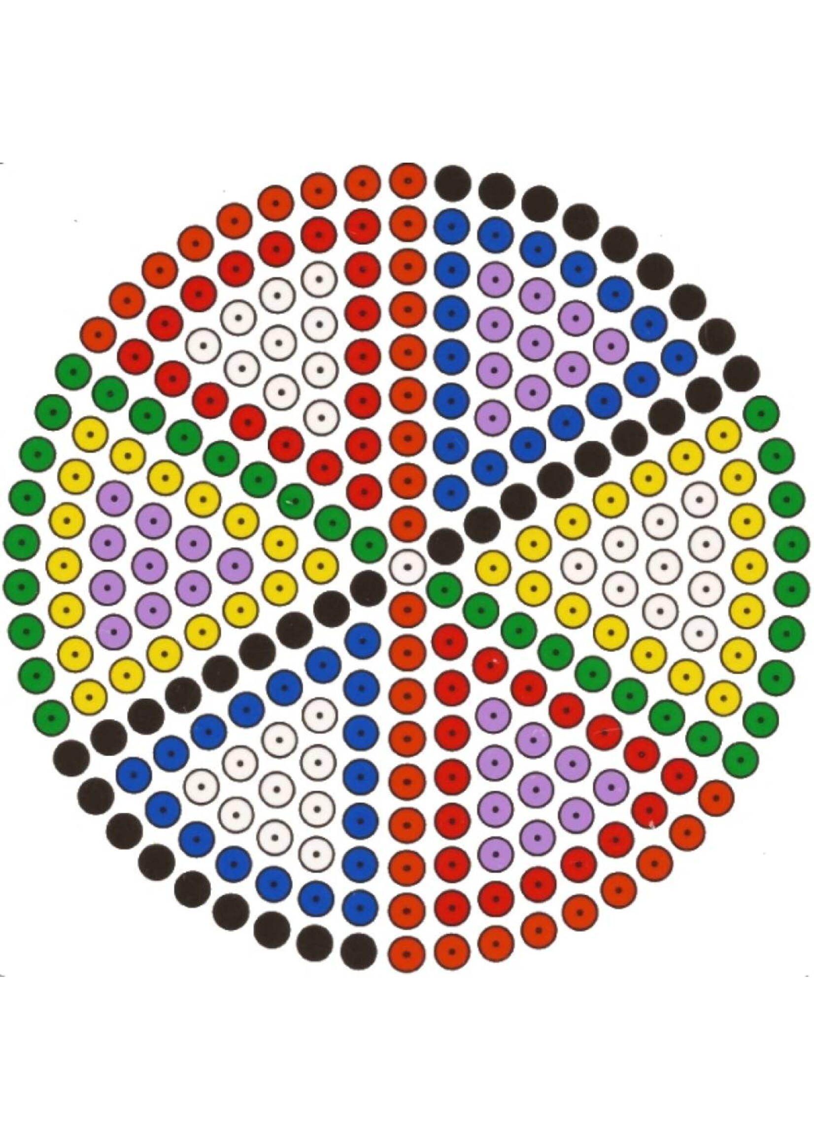 Kralenplank rond Schoonheidsfiguur 2