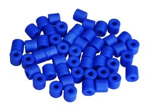 Cilinderkralen BLAUW 250 stuks