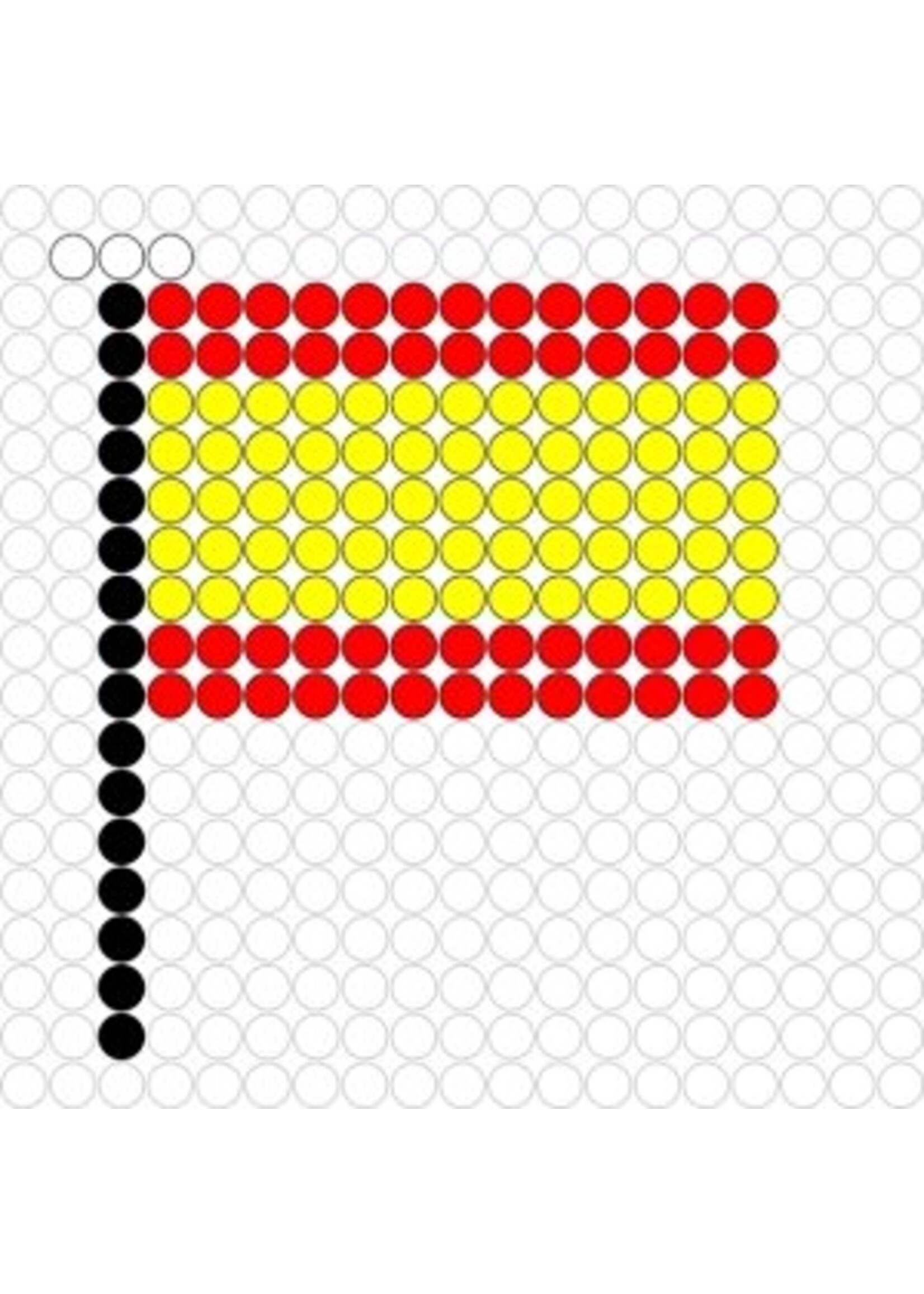 Kralenplank Vlag Spanje