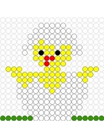 Kralenplank Kuikentje 4