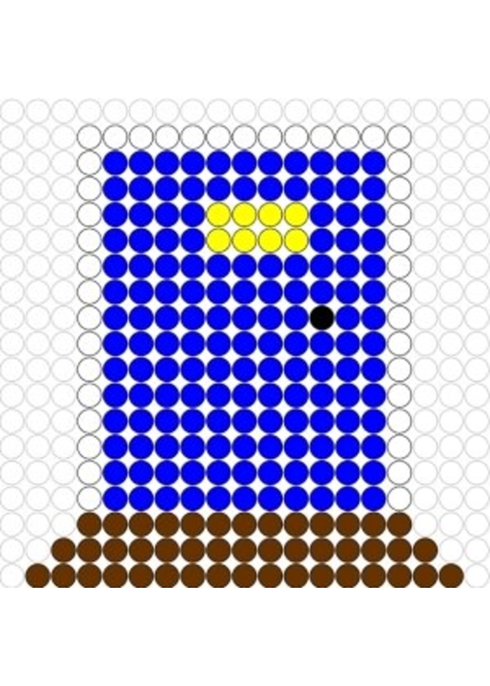 Kralenplank Deur