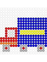 Kralenplank Vrachtwagen