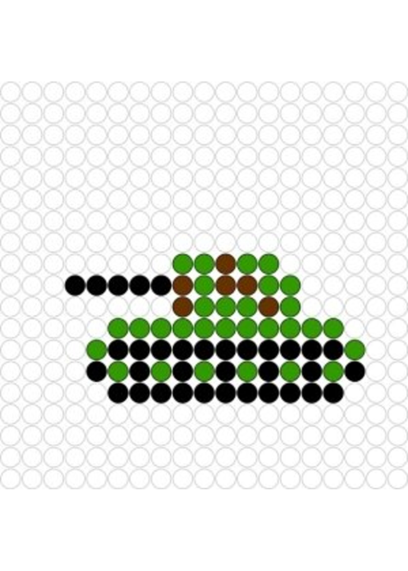 Kralenplank Legertank