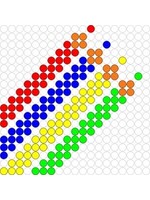 Kralenplank Kleurpotloden