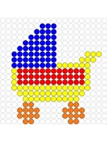 Kralenplank Kinderwagen