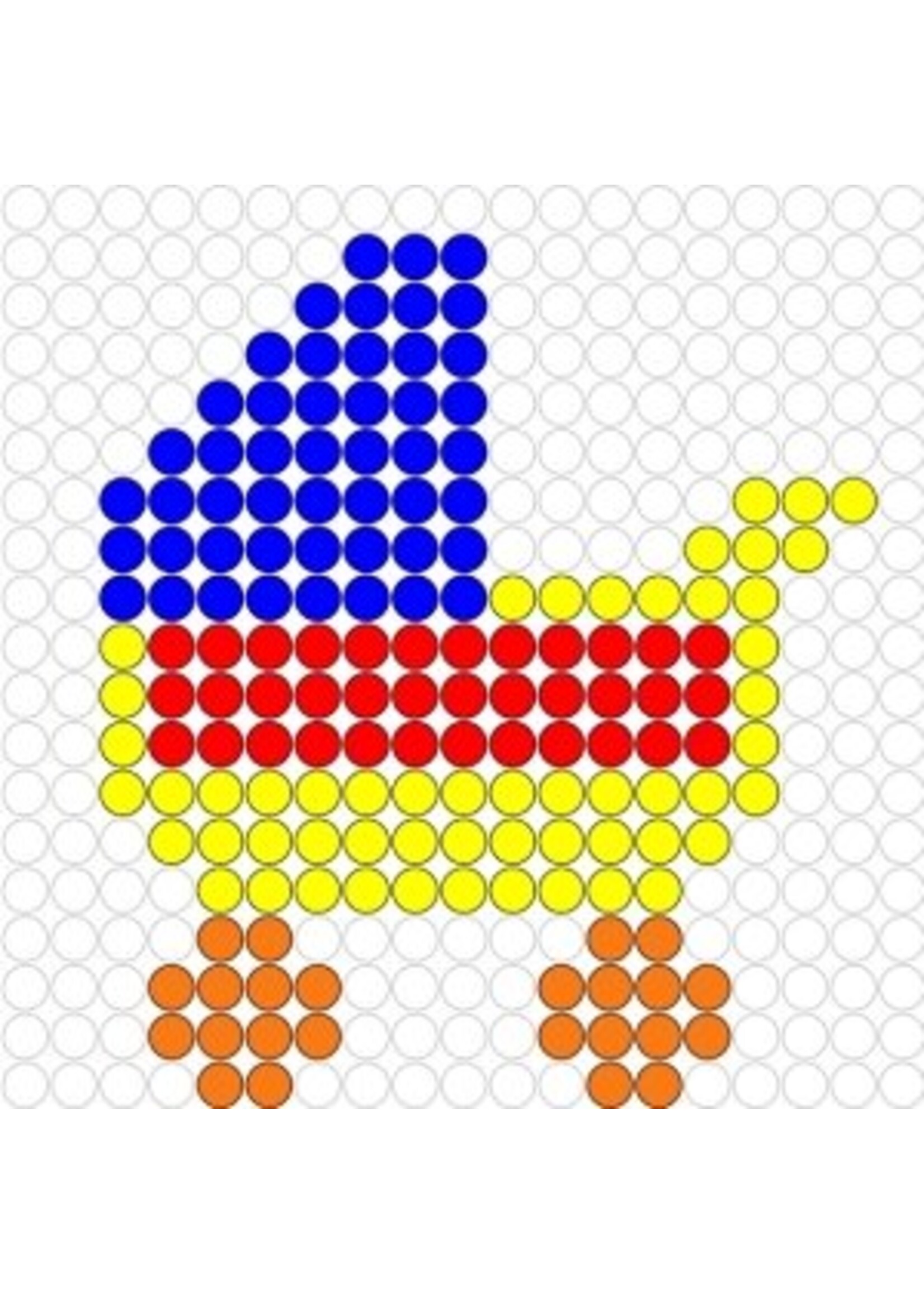 Kralenplank Kinderwagen
