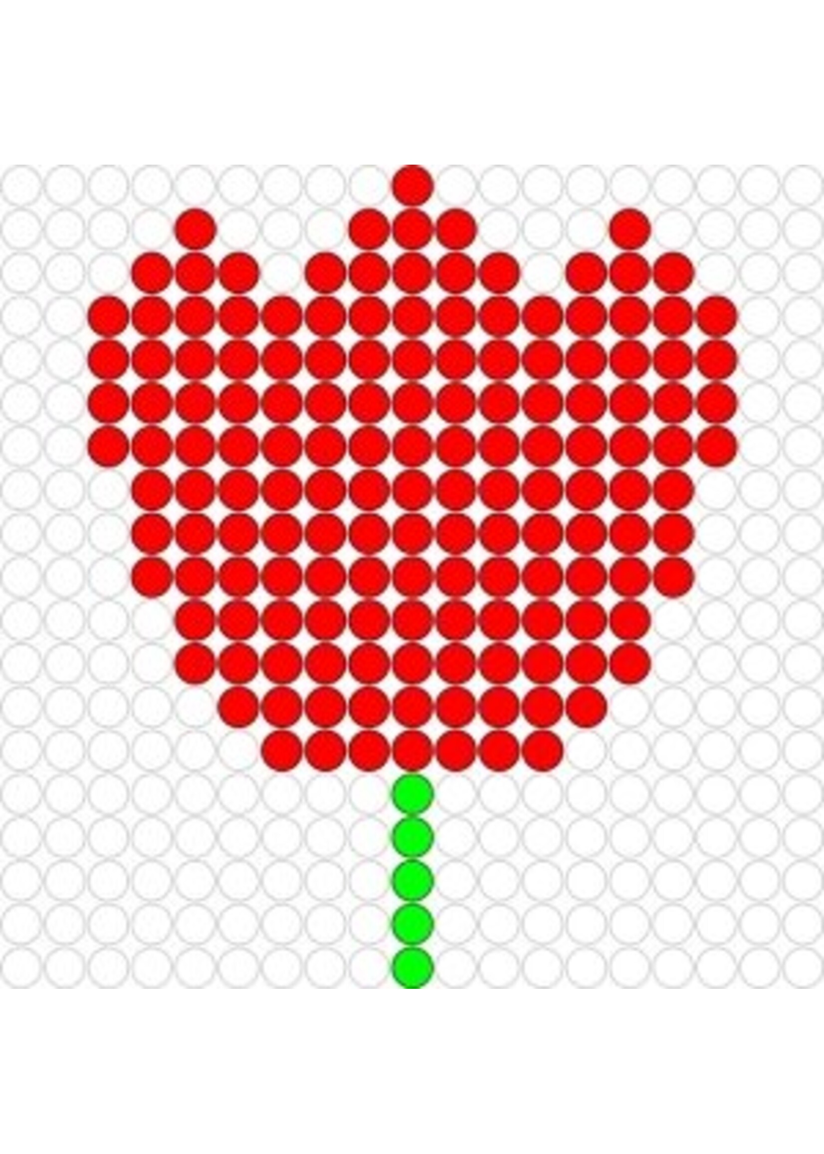 Kralenplank Tulp