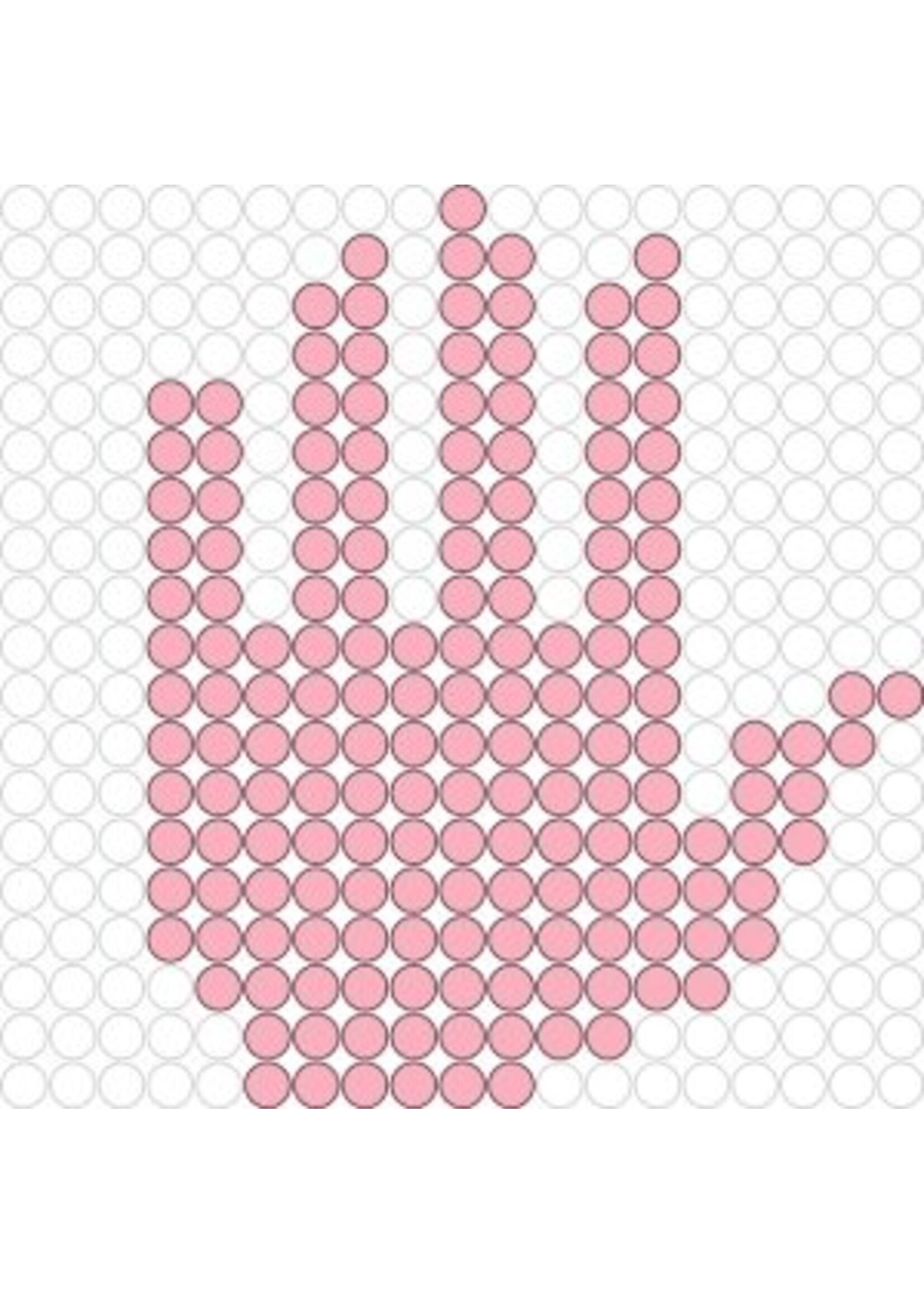 Kralenplank Hand