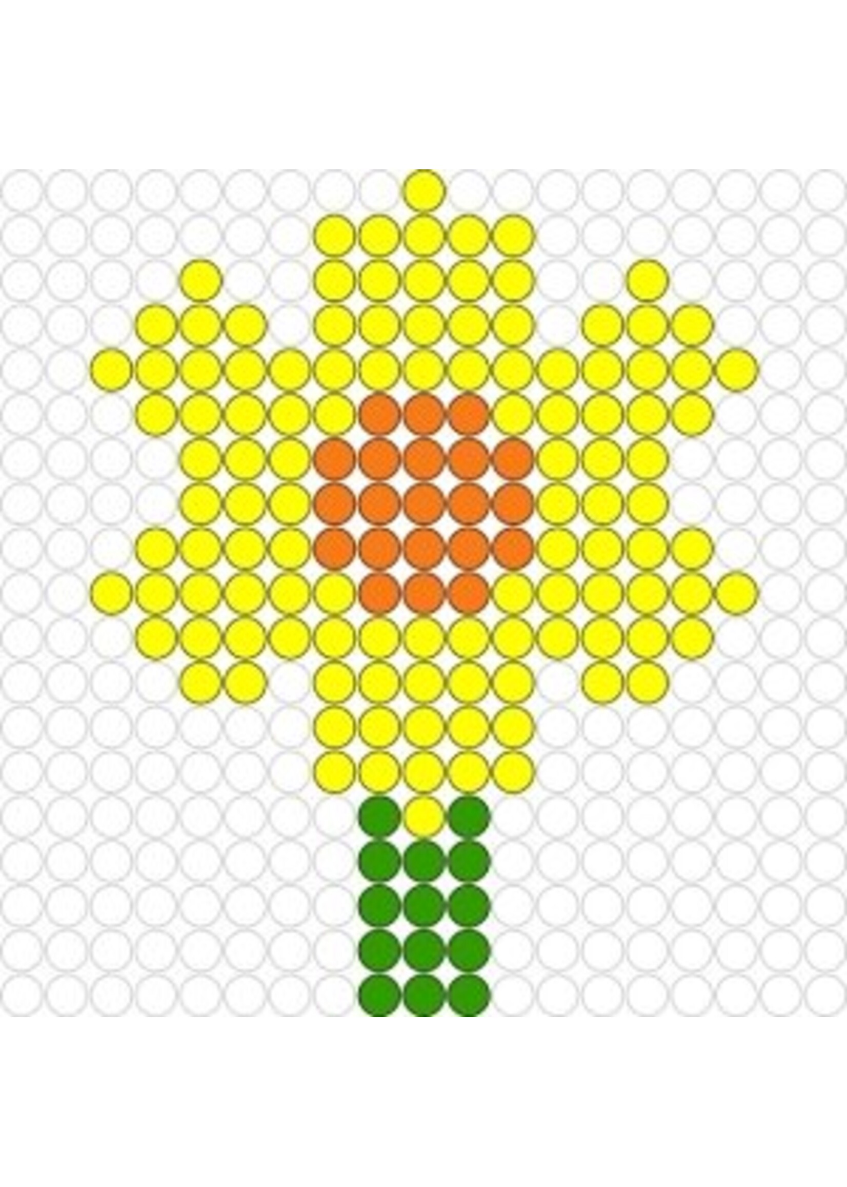 Kralenplank Narcis