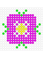 Kralenplank Lente