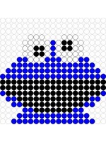 Kralenplank Koekiemonster