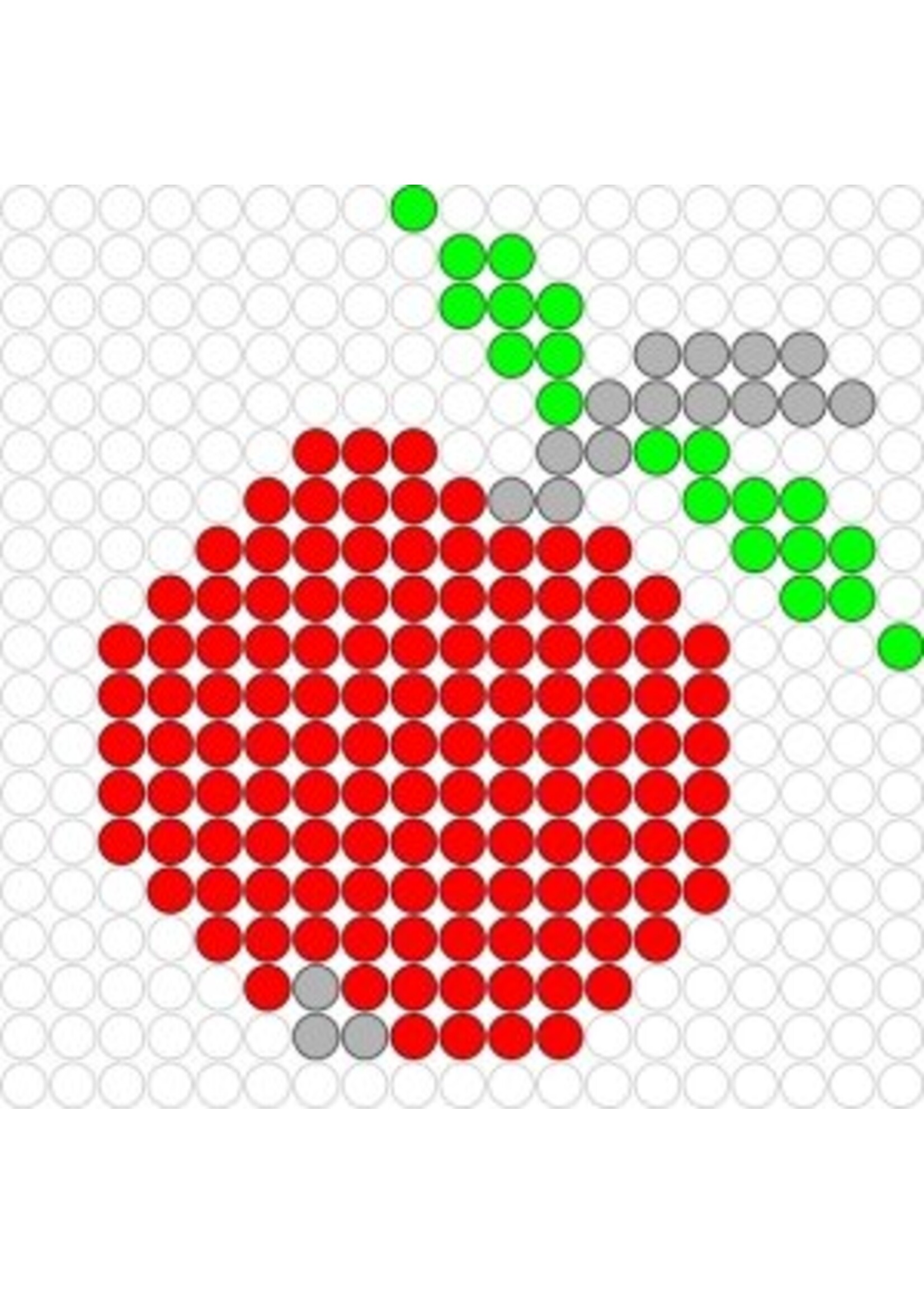 Kralenplank Appel 3