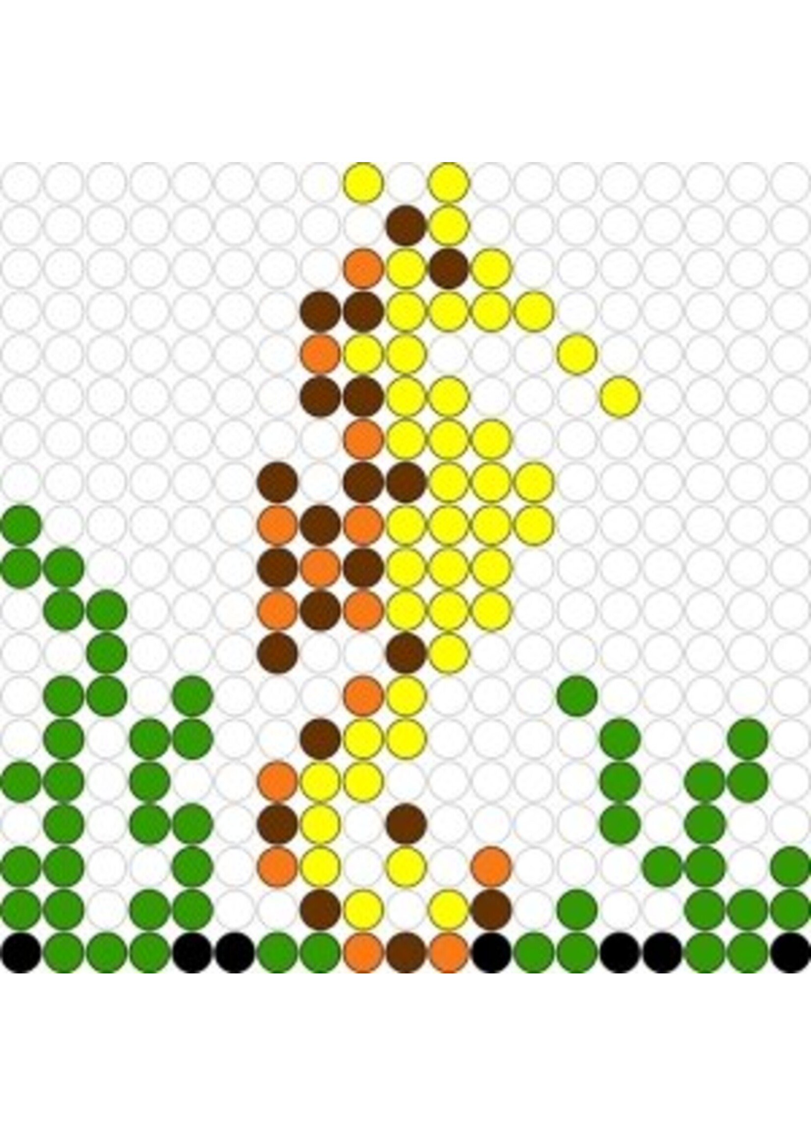 Kralenplank Zeepaardje 1