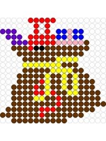 Kralenplank Zak van Sint