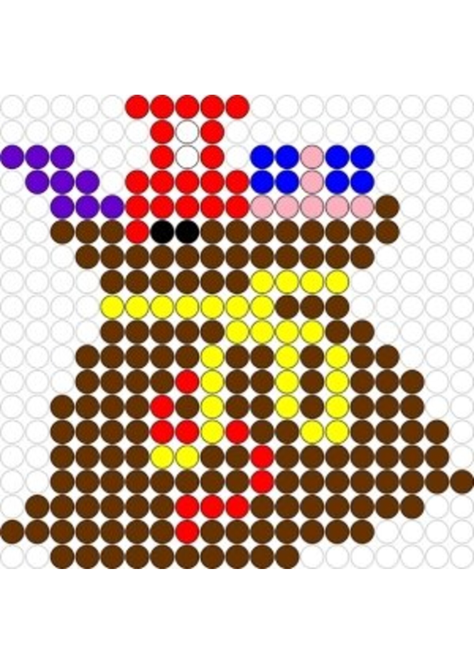 Kralenplank Zak van Sint