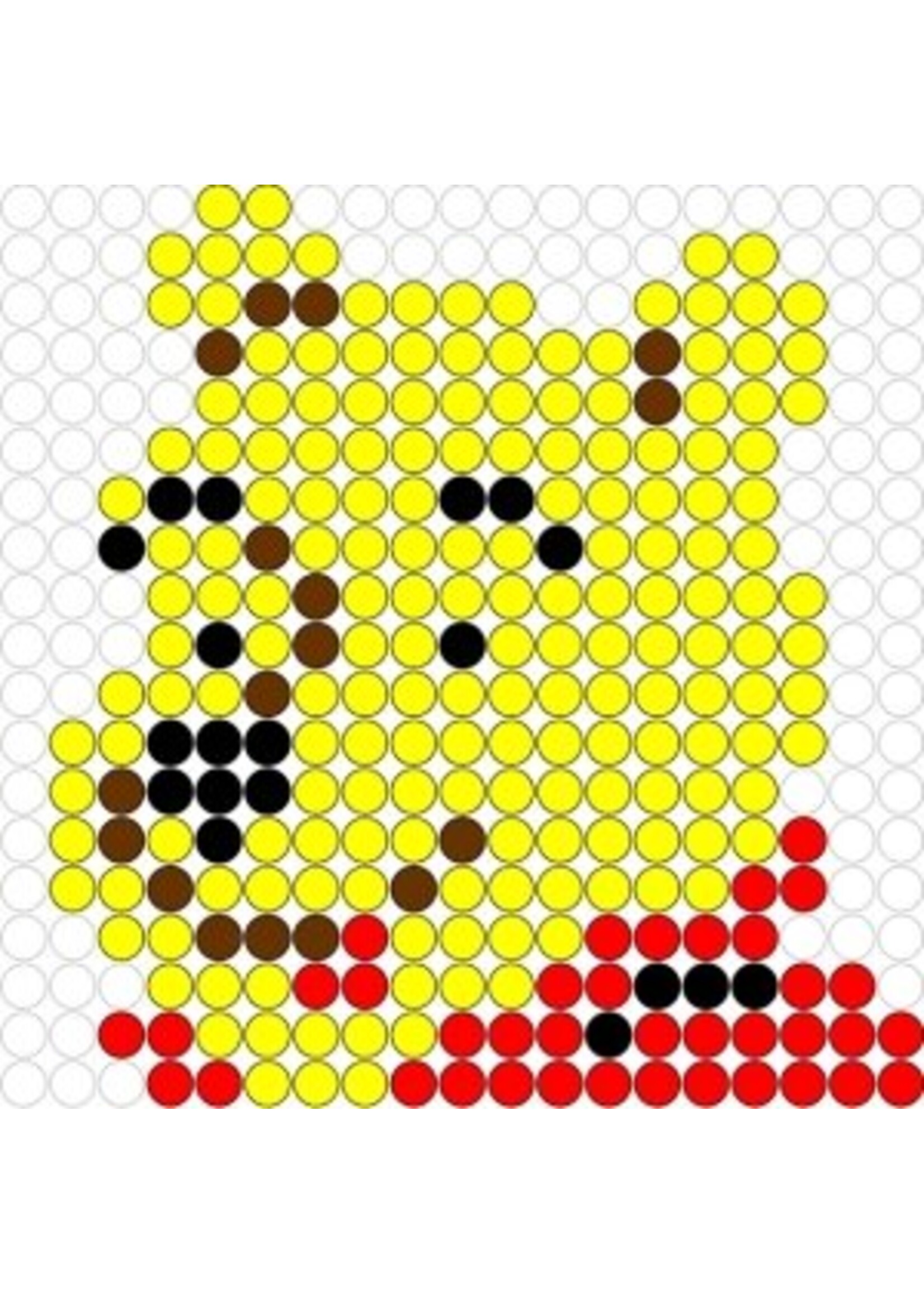 Kralenplank Winnie de Pooh