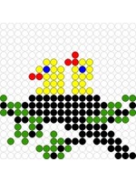 Kralenplank Vogelnestje