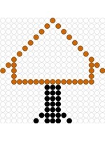 Kralenplank Vogelhuisje