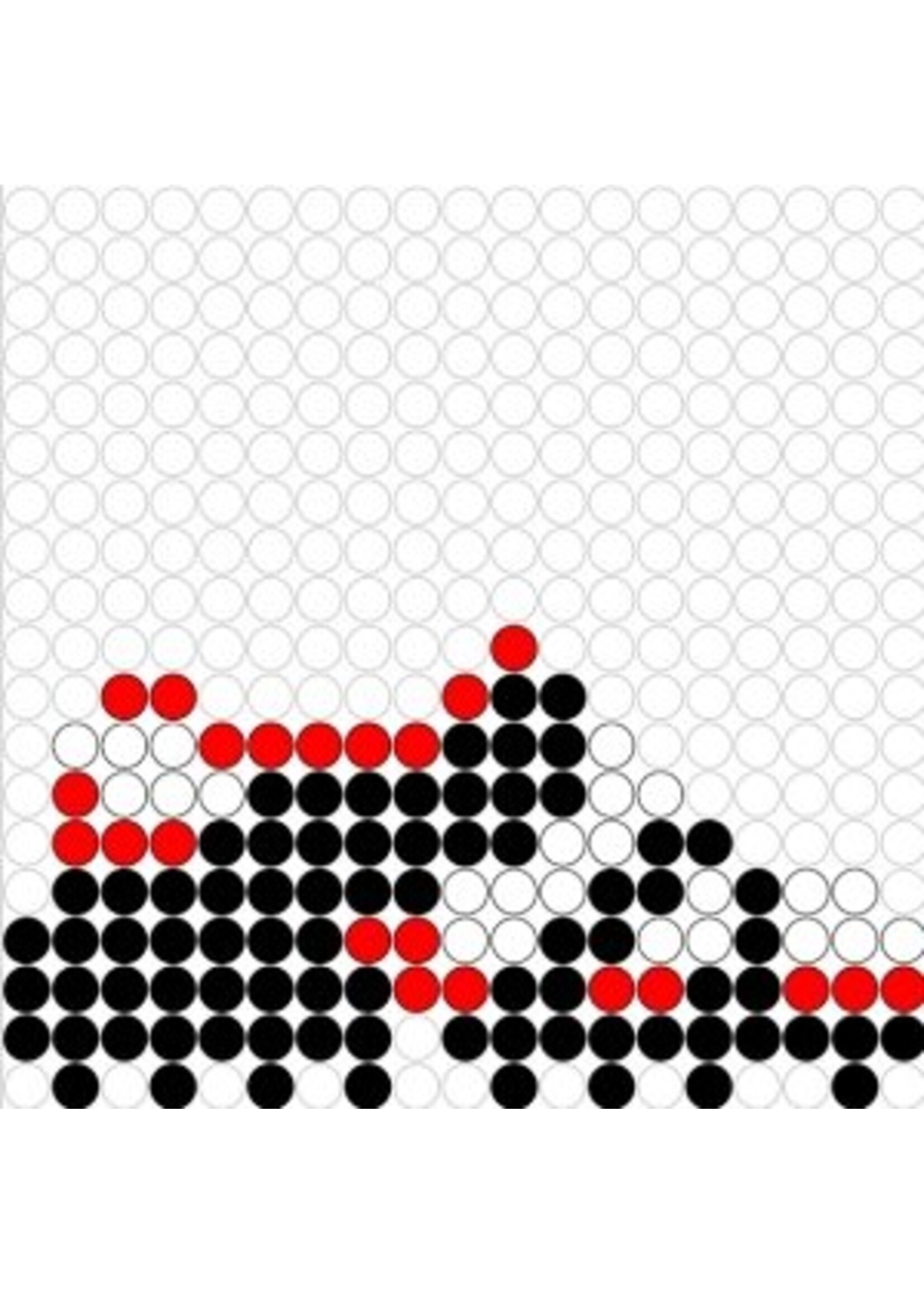 Kralenplank Voetbalschoen