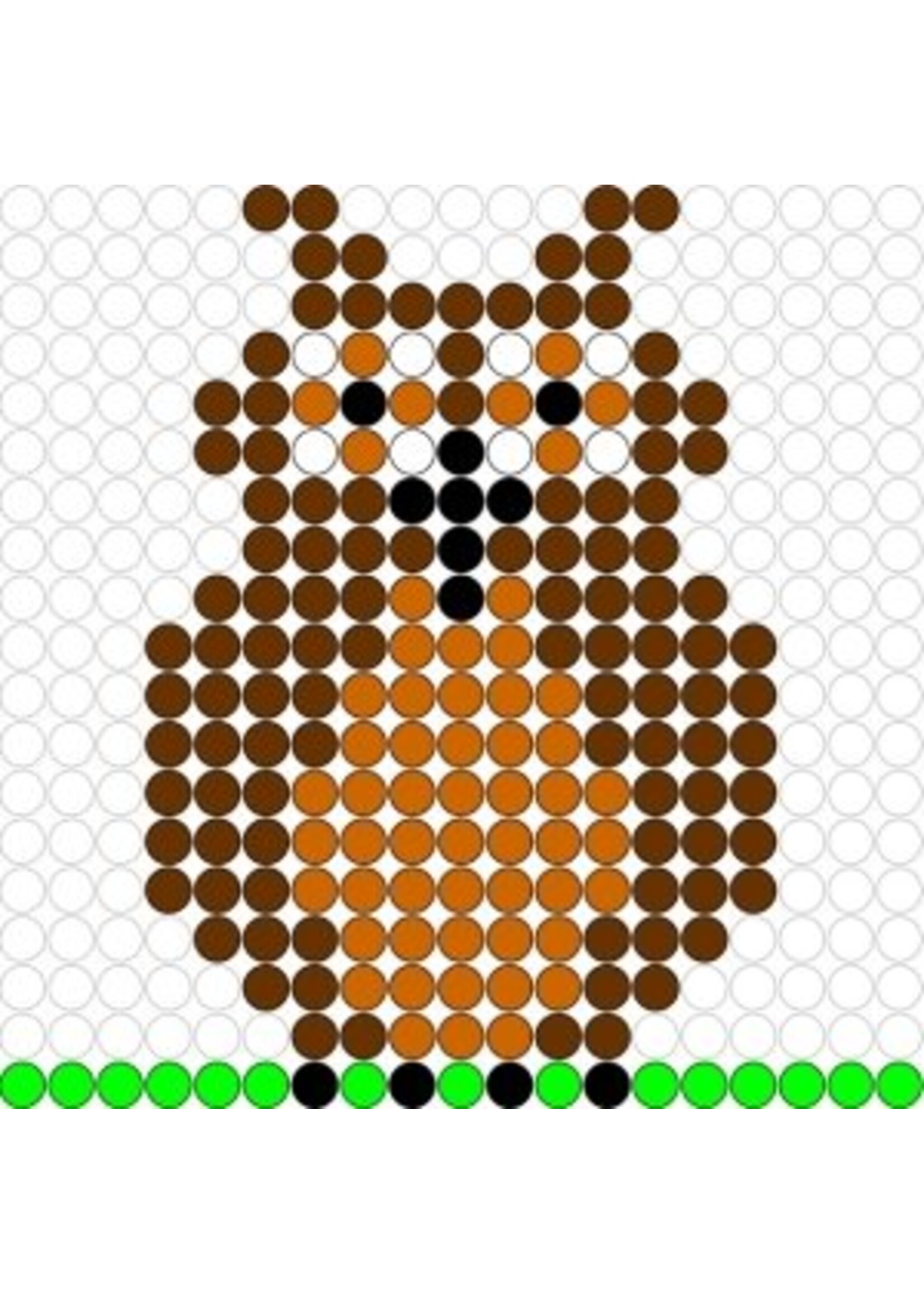 Kralenplank Uil